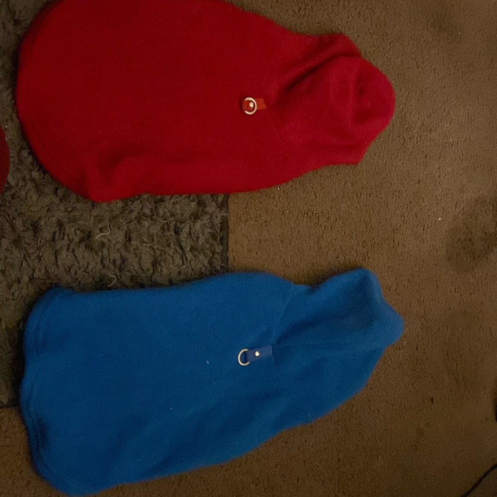 Brand new dog sweaters just in time for winter.